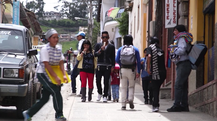 One of the main streets of Guaranda, a city in central Ecuador and the home diocese of Father Montero. One of the main streets of Guaranda, a city in central Ecuador and the home diocese of Father Montero.